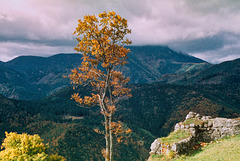 A view from the Liptov castle ruin