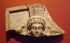 Atargatis or Tyche with Doves Relief in the Yale University Art Gallery, October 2013