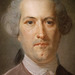 "Portrait d'un homme de face en habit et veste bruns" (Jean-Baptiste Perronneau - vers 1759)