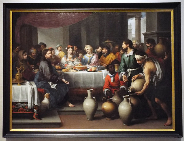 The Marriage Feast at Cana by Murillo in the Metropolitan Museum of Art, July 2023