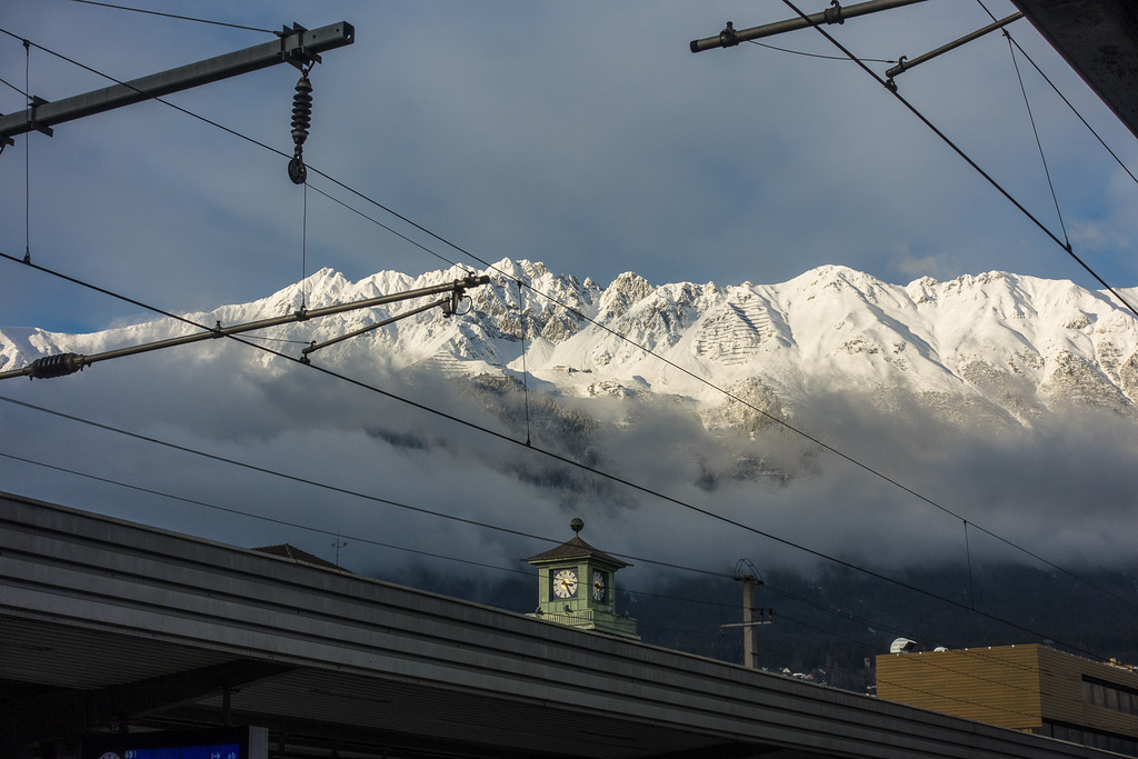 Ankunft Innsbruck