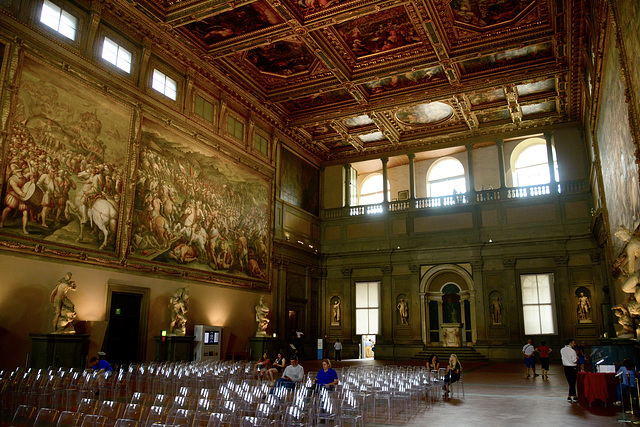Florence 2023 – Palazzo Vecchio – Salone dei Cinquecento