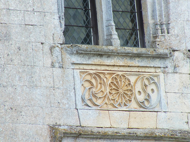 Fenêtre du château de Mareuil (24)