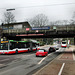 Bergisch-Märkische Eisenbahnbrücke über der Höntroper Straße (Wattenscheid-Höntrop) / 17.02.2024