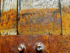 Water Barrel. The Rust