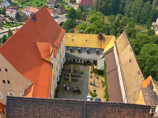 Gnandstein, Blick vom Bergfried