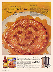 General Mills Syrup & Pancake Mix Ad, 1963