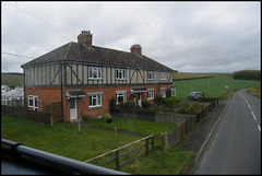 farm cottages at West Chisenbury
