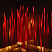 Chihuly toronto ROM red reeds on logs DSC 2315