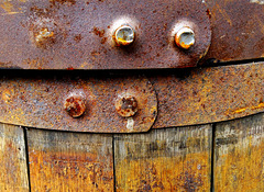 Water Barrel. The Rust