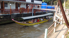 De retour du marché flottant