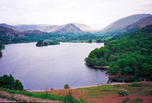 Grasmere from Loughrigg Terrace (Scan from May 1991)