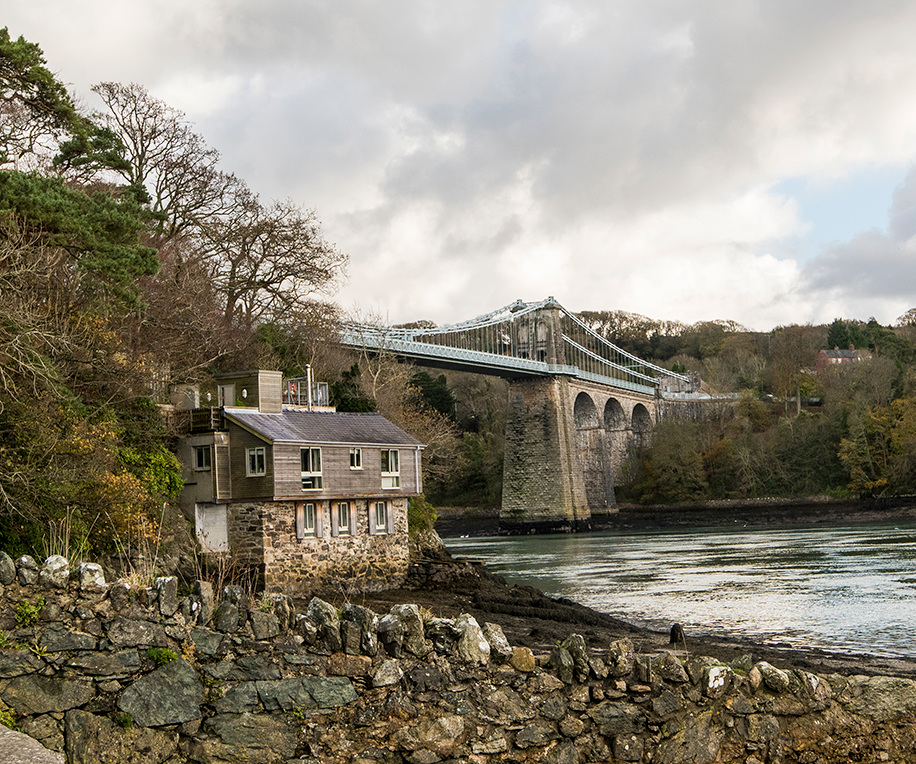 The Menai bridge