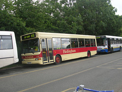 Hedingham Omnibuses L328 (EU03 BZK) in Haverhill – 18 Jul 2008 (DSCN2312)
