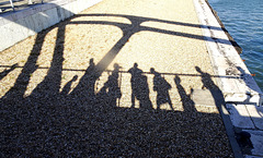Crossing the bridge