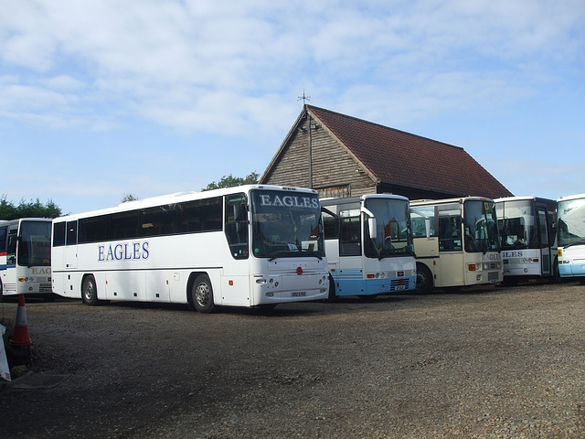 DSCF5214 Eagles Coaches yard at Castle Acre - 20 Oct 2018