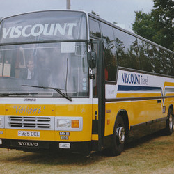 Viscount Bus and Coach T25 (F325 DCL) at the British Bus Day, Norwich – 10 Sep 1989 (100-22)