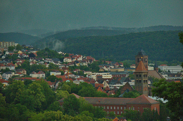 20:02 - Das Unwetter zieht weiter nach Nordost