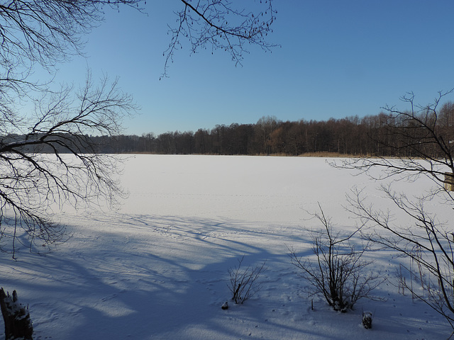 Schumkesee bei Sperenberg