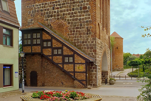 Demmin, Luisentor und Pulverturm