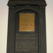 Memorial in Danvers Chapel, Swithland Church, Leicestershire