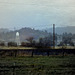 Railroad with water tower