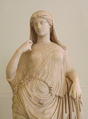 Detail of the Leaning Aphrodite in the Naples Archaeological Museum, July 2012