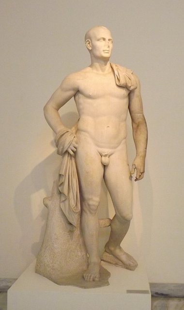 The Pseudo-Athlete of Delos in the National Archaeological Museum of Athens, May 2014