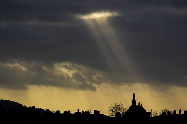 St. Andrew's Church - shaft of light