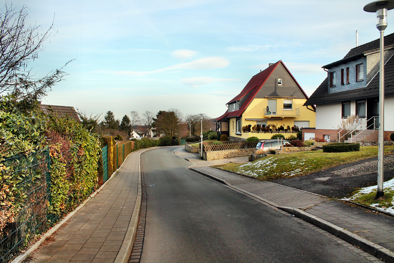 Heinrich-Heine-Straße (Witten-Herbede) / 28.01.2017