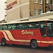 Pullmanor (Redwing Coaches) M234 LYT near Buckingham Palace, London – 28 Jan 1996 (297-32)