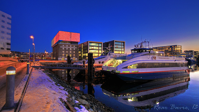 Trondheim harbor, Norway.