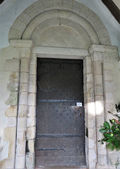 smeeth church, kent,  c12 south doorway