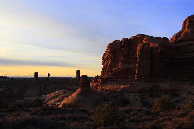 Arches Sunset