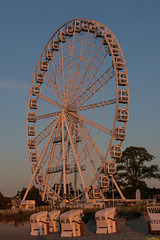 Riesenrad in der Abendsonne (2 PiP, bitte klicken!)