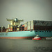 Containerriese  EDITH MAERSK