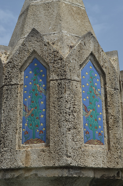 Detail of Castellania Fountain (The Old Town of Rhodes)