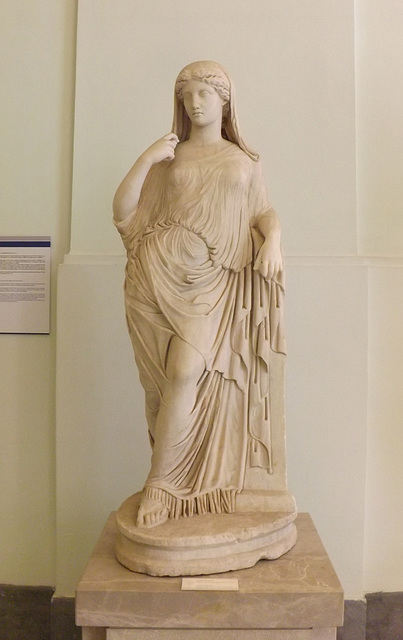 Leaning Aphrodite in the Naples Archaeological Museum, July 2012