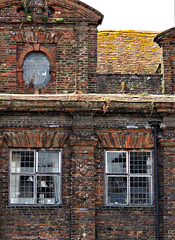peacock's school, rye, sussex,c17 brick artisan mannerism of 1636