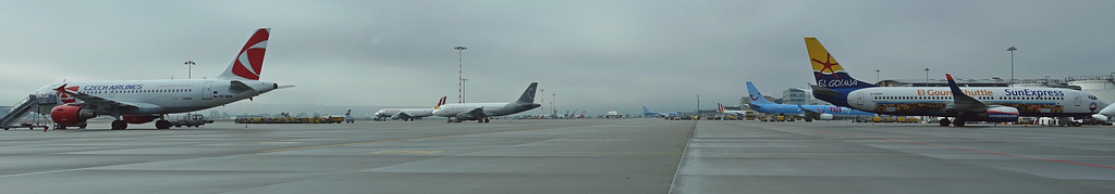 Once ... bussy jets on the airfield