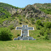 Bulgaria, Rupite, Cross on the Slope