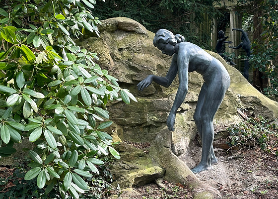 'Die Schöne' in Thieles Garten