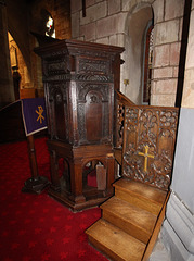 Pulpit, St Alphege's Church, Solihull