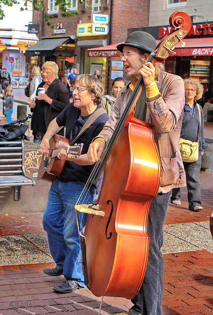 Hamburg, Straßenmusiker (1)