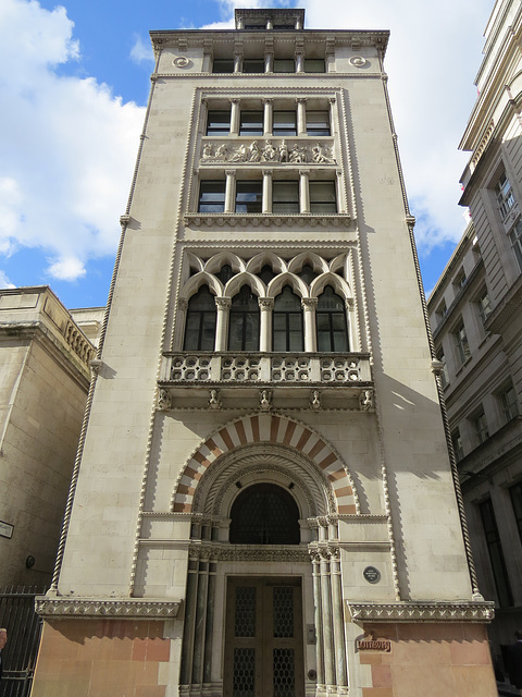 7, lothbury, london, city offices 1866 by george somers clarke for the general credit and discount company