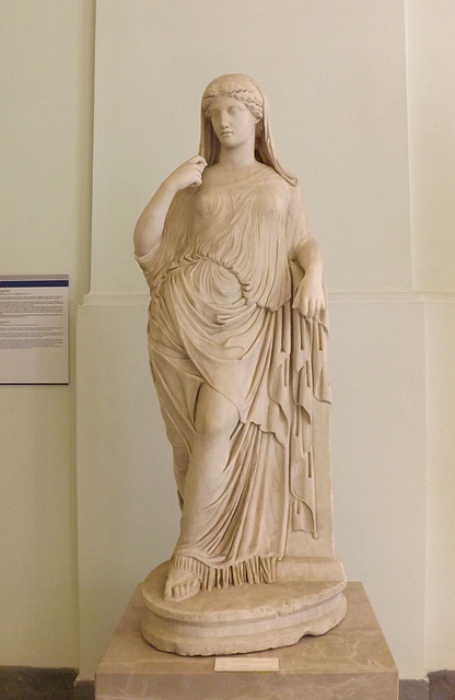 Leaning Aphrodite in the Naples Archaeological Museum, July 2012