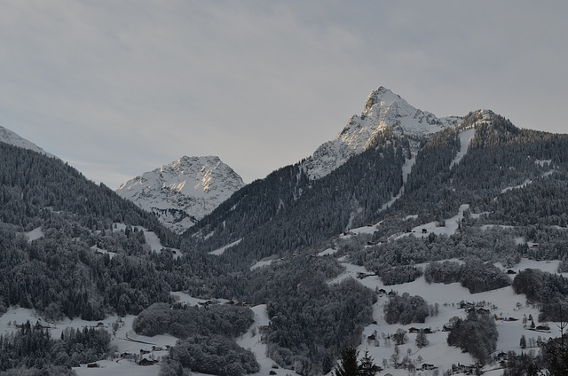 Schruns, Fresh Snow Fell