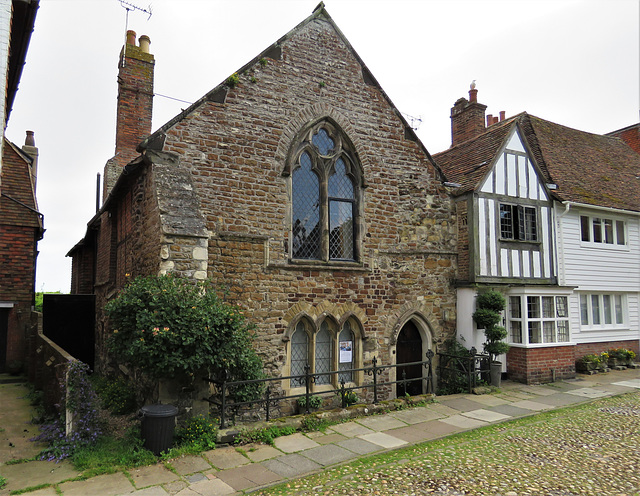 friary of the sack, rye, sussex,late c13 friary founded 1263, dissolved 1305