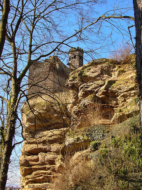 Burgruine Hardenberg (Hinterhaus)