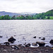 Looking from the southern shore of Rydal Water towards Heron Island (Scan from May 1991)